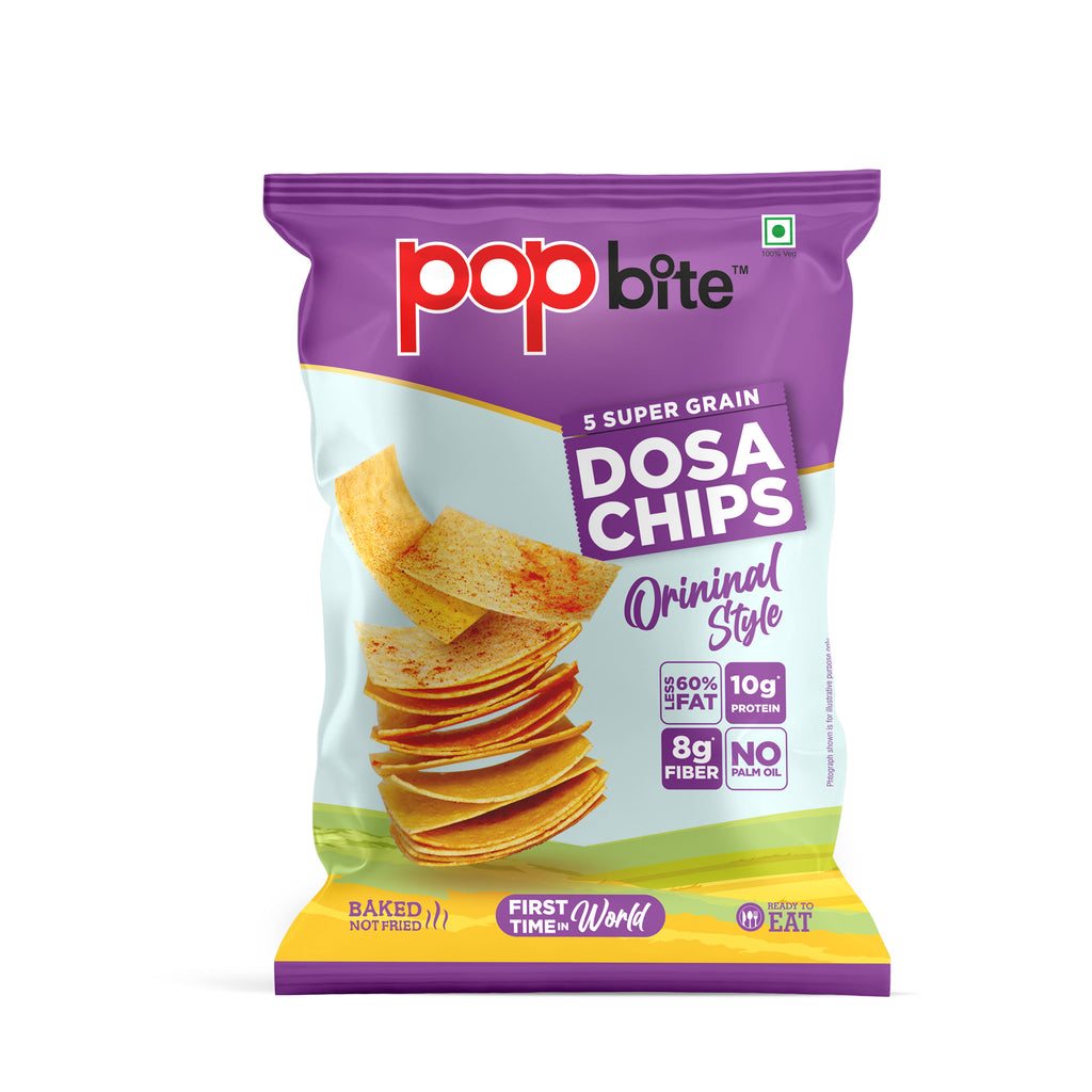 Pop Bite Dosa Chips - Original Style